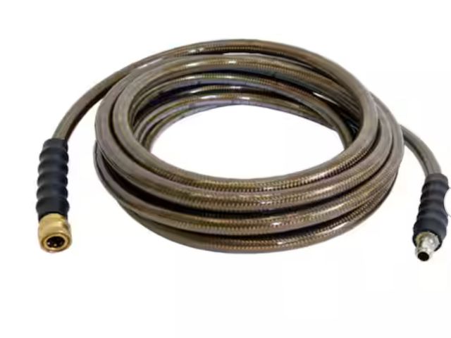 Lot 96-170786 - 3/8 in. Replacement/Extension Hose with QC Connections for 4500 PSI Cold Water Pressure Washers

New...
