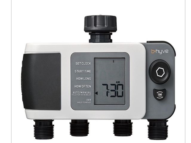 Lot 96-162906 - Orbit B-hyve XD Bluetooth 4-Outlet
Hose Watering Timer Sprinkler Timer MSRP $79 Unused