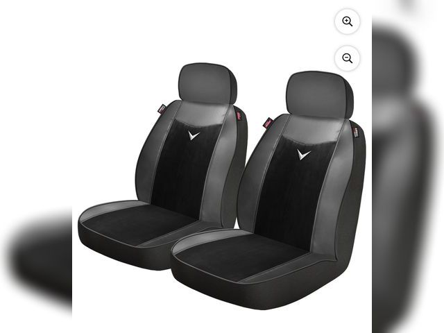 Lot 96-167298 - Genuine Dickies Classics 2 Piece Low Back Seat Covers Hornet Black, appears unused