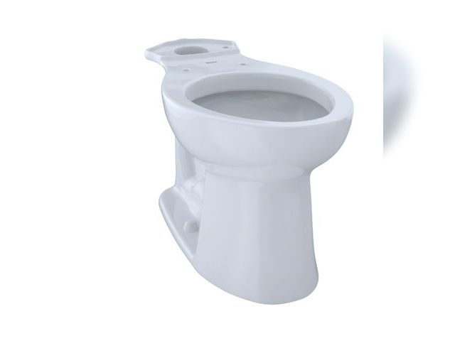 Lot 96-183638 - TOTO C244EF#01 Entrada Universal Height Elongated Toilet Bowl + TOTO® Drake® Transitional 1.28 GPF T...