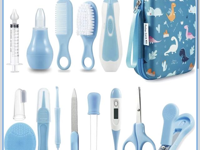 Lot 96-230442 - Baby Healthcare and Grooming Kit, Baby Nursery Health Care Set, Electric Safety Nail Trimmer Newborn...