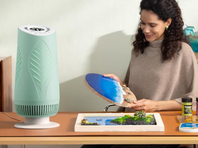 Lot 96-178866 - Resiners Purair Air Purifier for Epoxy Resin, Resin Air Purifier with H13 True HEPA Filter, SGS Cert...