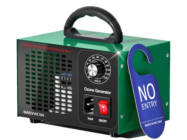 Lot 96-190269 - Ozone Generator 45,000mg/h, Industrial O3 Deodorizer for Areas of 2500 Square Feet - High Capacity O...