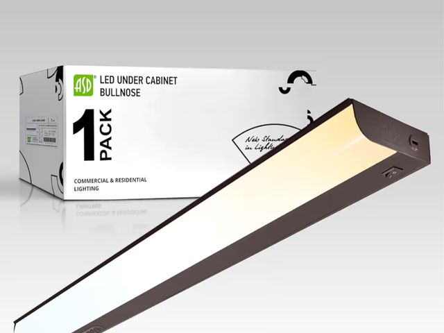 Lot 96-188216 - ASD 24 Inch LED Under Cabinet Lighting Hardwired, On/Off &amp; Color Temp Switch, 12W 1051LM, 5CCT 2...