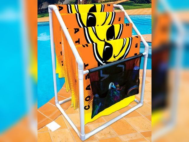 Lot 96-163829 - WOW Watersports Freestanding Collapsible 5 Rail Towel Rack with Pocket MSRP $129
New