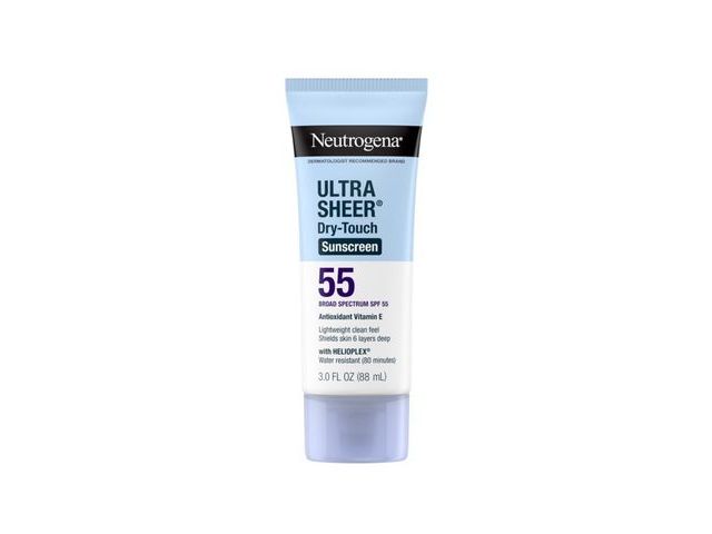 Lot 96-164897 - Neutrogena Ultra Sheer Dry Touch Sunscreen Lotion, SPF 55, 3oz
New