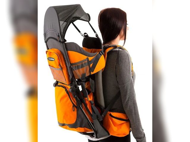 Lot 96-160610 - Hiking Baby Carrier Backpack - Comfortable Toddler/Baby Backpack Carrier System with Diaper Change P...