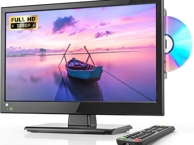 Lot 96-175900 - Desobry 16 INCH TV with DVD Player Built in 1080P LCD TV DVD Player Combo with HDMI USB Monitor for ...