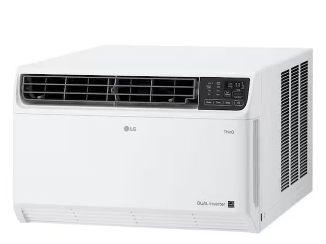 Lot 96-164298 - LG
23,500 BTU 230/208V Window Air Conditioner Cools 1450 Sq. Ft. with Dual Inverter, Wi-Fi Enabled a...
