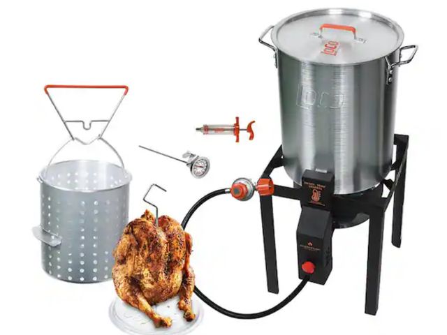 Lot 96-209892 - LOCO
30 qt. Sure Spark Turkey Fryer
New 
Msrp $129.00