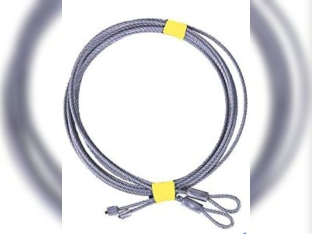 Lot 96-166844 - Garage Door Cables for Torsion Springs-7' Long Door(Cable Length 102") Clopay,Wayne Dalton,CHI New