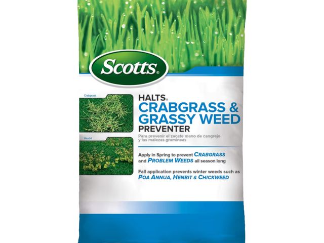 Lot 96-176495 - Scotts Halts Crabgrass &amp; Grassy Weed Preventer, Pre-Emergent Weed Killer for Lawns, 10,000 sq. f...