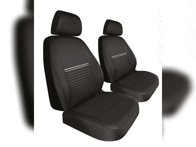 Lot 96-167612 - Auto Drive Broadcast Polyester Car Seat Cover, 2-Pack, 211659, Fits Most Vehicles

New
