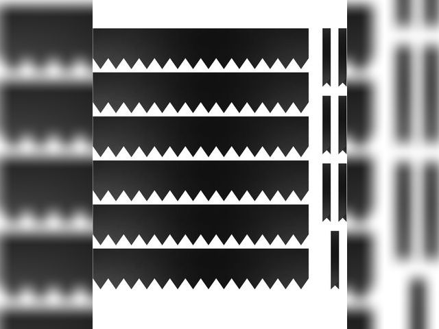 Lot 96-166130 - 6-Pack Galvanized Steel Landscape Edging w/Black Powder Coating - 40" L x 8" H Bendable Metal Strips...