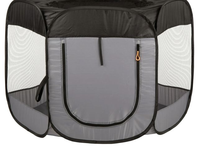 Lot 96-167421 - FurHaven Pet Products Medium Portable Mesh Playpen Pop-Up Enclosure For Dogs &amp; Cats, Black

New