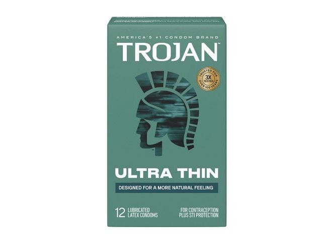 Lot 96-200252 - Trojan Ultra Thin Latex Lubricated Condoms for
Men, 12 Count
New
EXP 3/1/28