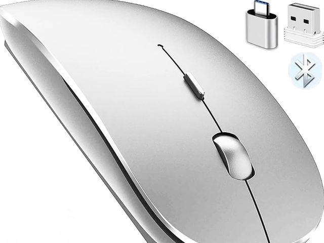 Lot 96-191307 - Bluetooth Wireless Mouse for Laptop mac MacBook ipad MacBook air MacBook pro pc Desktop Computer Win...