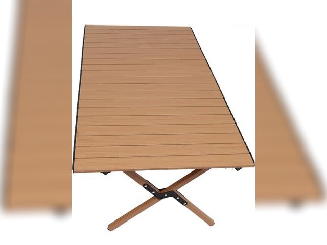 Lot 96-212210 - Folding Camping Table Multifunctional Stable Lightweight Roll Up Table Portable Picnic Table with St...