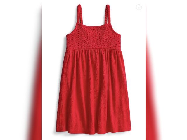Lot 96-230439 - Wonder Nation Girls Crochet Dress, Size XXL girls 18
New