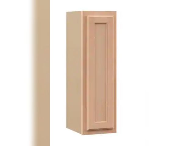 Lot 96-211849 - Hampton Bay
Recessed Panel 9 in. W x 12 in. D x 30 in. H Assembled Wall Kitchen Cabinet in Unfinishe...