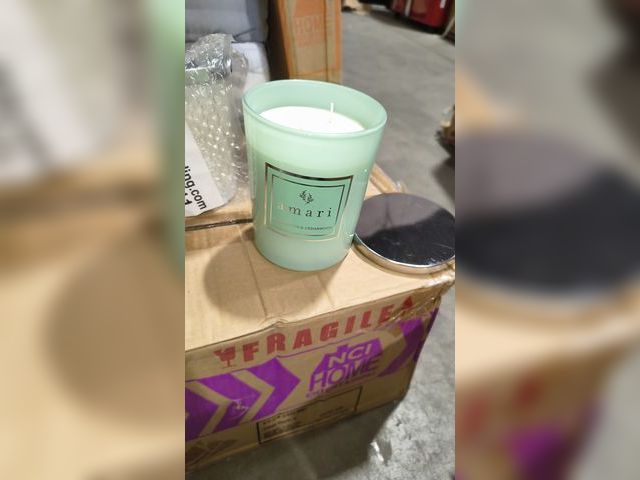 Lot 96-201612 - Amari Eucalyptus &amp; Cedarwood Candle 
New