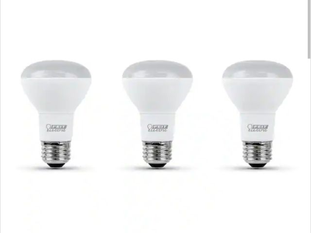 Lot 96-179986 - Feit Electric
75-Watt Equivalent R20 Dimmable Recessed CEC Title 20 E26 Medium Base Flood LED Light ...