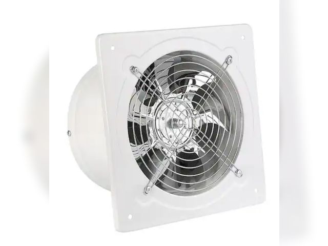 Lot 96-180625 - 500 CFM White Electric Power Gable Mount Exhaust Fan Ventilation with Power Cord, Quiet Operation an...
