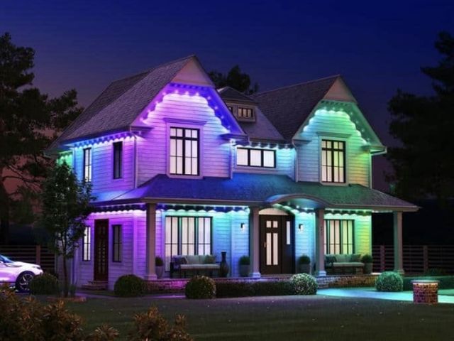 Lot 96-195451 - Hampton Bay
30 LED 50 ft. Plug-in Mini Integrated LED Novelty Permanent Outdoor String Light Starter...