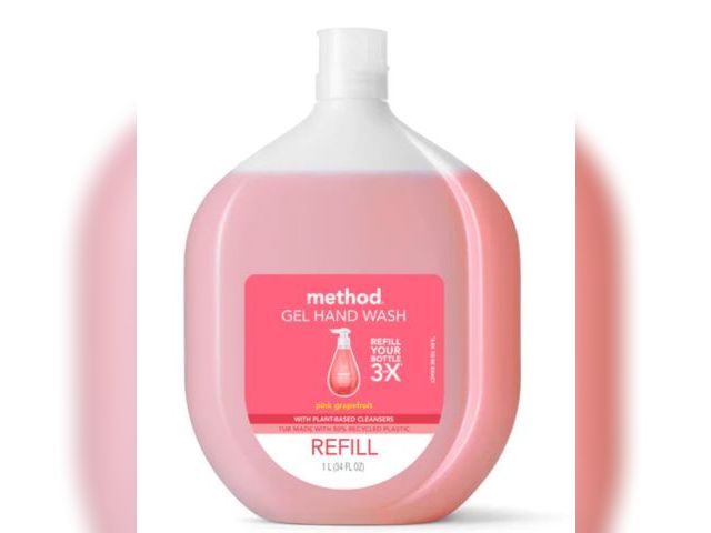 Lot 96-167409 - Method gel hand wash refill 1L - pink grapefruit

New