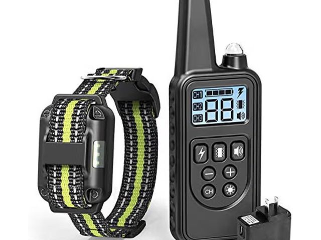 Lot 96-230399 - Dog Training Collars Large Shock Collar for Dogs with Remote for Large Dogs Waterproof USB Rechargea...