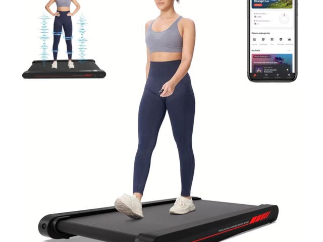 Lot 96-180754 - Sperax Walking Treadmill Pad with APP, 3 in 1 Under Desk Treadmill, 400W Low Noise Walking Vibration...