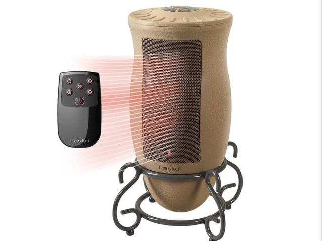 Lot 96-182102 - Lasko Designer Series 1500W 16 in.
Beige Electric Tower Ceramic
Space Heater with Timer, Thermostat,...