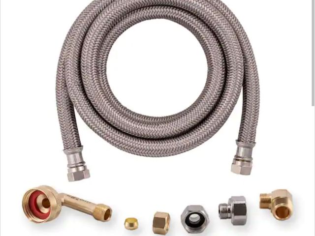 Lot 96-179796 - Everbilt 6 ft. Dishwasher Installation Kit New