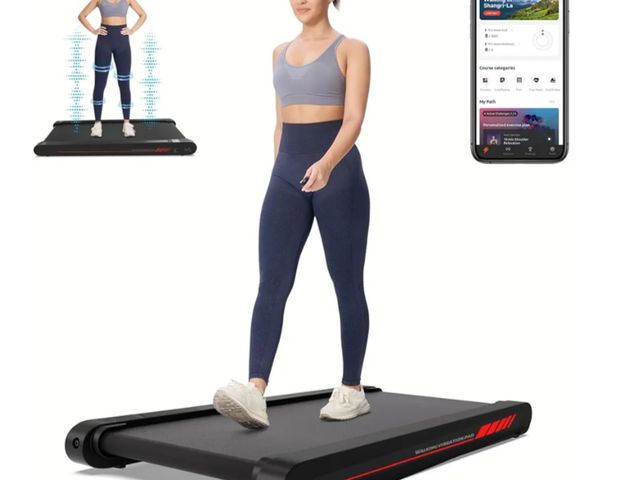 Lot 96-173850 - Sperax Walking Treadmill Pad with APP, 3 in 1 Under Desk Treadmill, 400W Low Noise Walking Vibration...