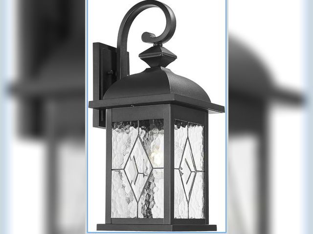 Lot 96-170584 - Large Exterior Wall Light Fixtures, Anti-Rust Waterproof Outdoor Wall Lantern Porch Lights for Entry...