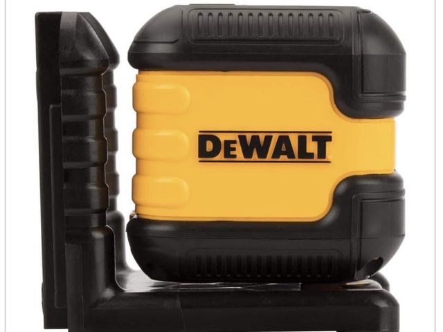Lot 96-211924 - DEWALT 40 ft. Red Self-Leveling Cross Line Laser Level with (2) AA Batteries &amp; Case MSRP $119
Ap...