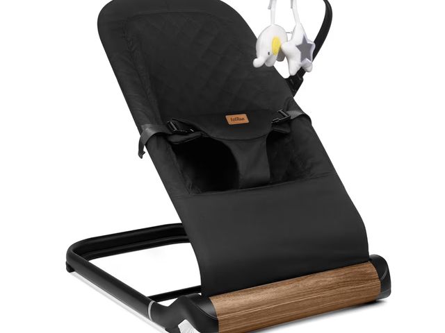 Lot 96-177501 - Baby Bouncer Chair - Comfortable Support for Your Little One's Blissful Moments (Normal, Black) MSRP...