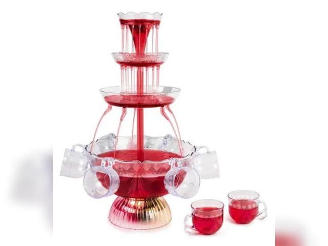 Lot 96-177467 - Nostalgia 3-Tier Lighted Party Fountain
New