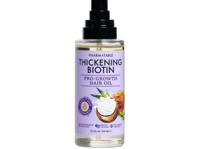 Lot 96-178110 - Pharm to Table Thickening Biotin Pro-Growth Hair Oil New