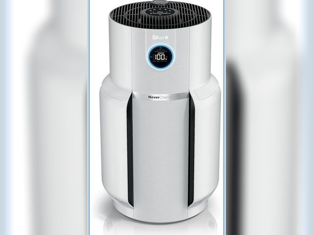 Lot 96-210004 - Shark Air Purifier with NeverChange Air Filter Technology, 5 Year HEPA Filter, Covers 1400 Sq. ft, O...