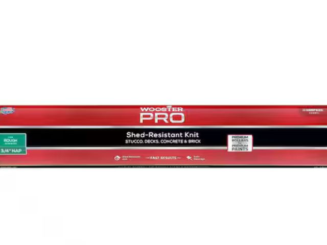 Lot 96-166926 - Wooster
18 in x 3/4 in. Fabric Pro Surpass Shed-Resistant Knit High-Density Roller Cover Applicator/...
