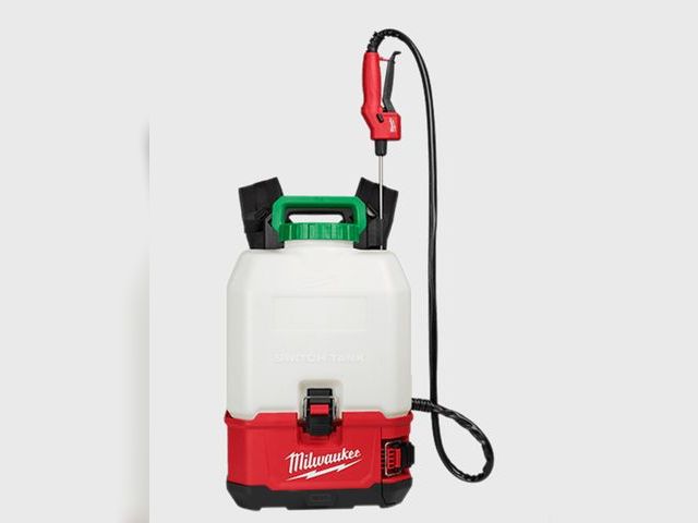 Lot 96-179931 - Milwaukee M18 SWITCH TANK 4-Gallon Backpack Sprayer (Tool Only)
used untested 
MSRP $400.00