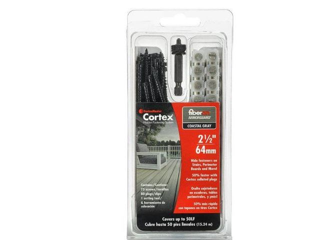 Lot 96-173669 - FastenMaster Collated Cortex Hidden Fastening System for Fiberon ArmorGuard
Decking - 2-1/2in screws...