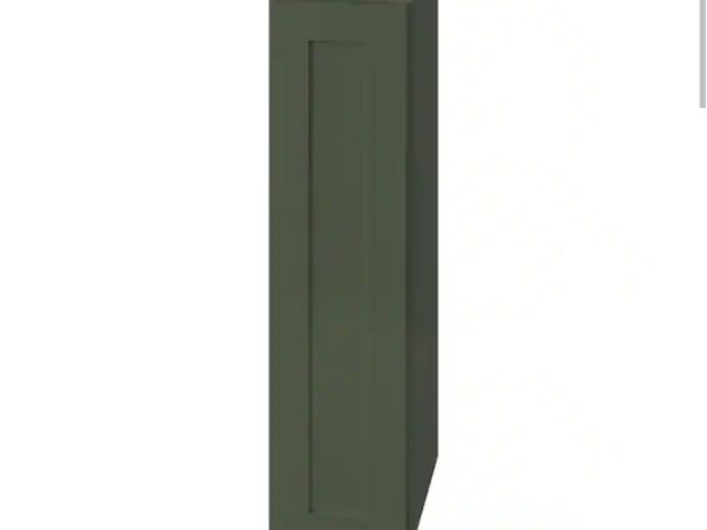 Lot 96-232498 - Hampton Bay Avondale 9 in. W x 12 in. D x 36 in. H Ready to Assemble Plywood Shaker Wall Kitchen Cab...