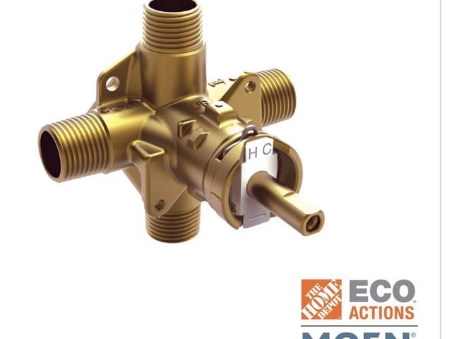 Lot 96-211712 - MOEN Brass Rough-In Posi-Temp Pressure-Balancing Cycling Tub and Shower Valve 1/2 in. Used
IPS Conne...