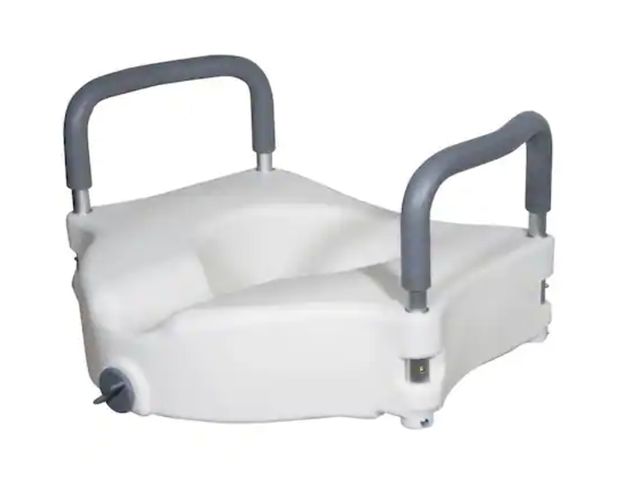 Lot 96-166704 - Drive Medical
Elevated Raised Toilet Seat with Removable Padded Arms
New