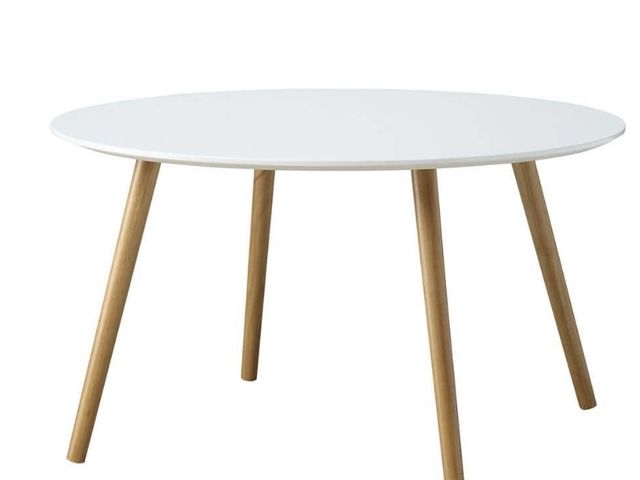 Lot 96-188979 - Convenience Concepts
Oslo 32 in. Glossy White Round Wood Top Coffee Table
New 
MSRP $110.00