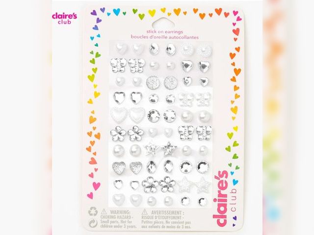 Lot 96-166736 - Claire's Club Special Occasion Stick On Earrings - 30 Pack
New