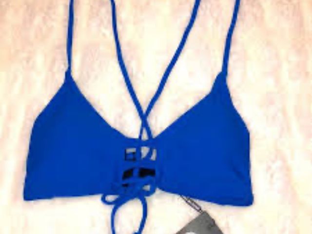 Lot 96-177774 - Blue Swim Top Size L New