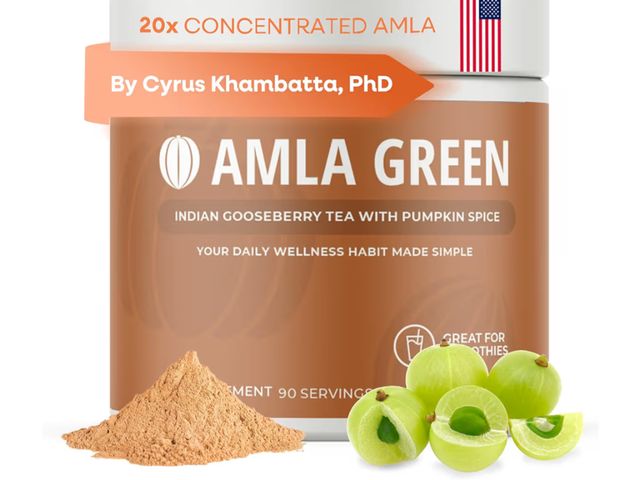 Lot 96-177994 - Bag of 16 Amla Powder Superfood Supplement with Pumpkin Spice, 20x Ultra Concentrated Amla, Made wit...